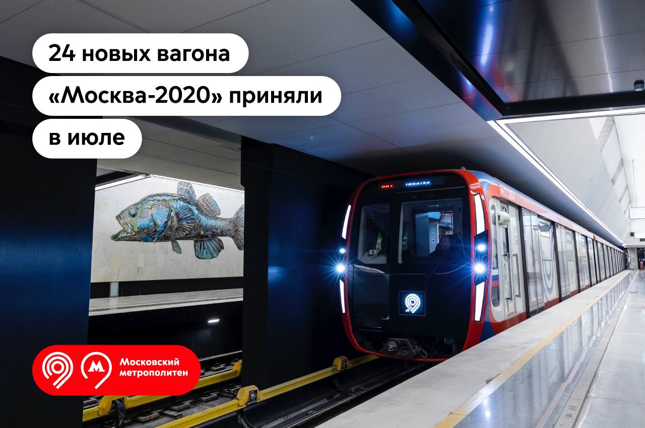 До 72% выросла доля новых вагонов в московском метро