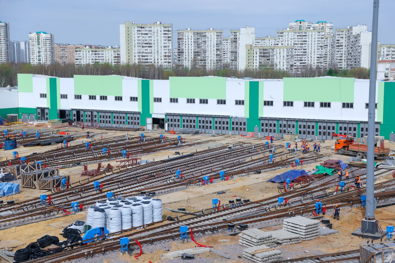 Собянин рассказал о строительстве электродепо «Южное» для Замоскворецкой линии