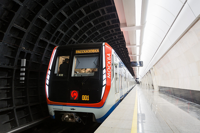 Поезда московского метрополитена фото