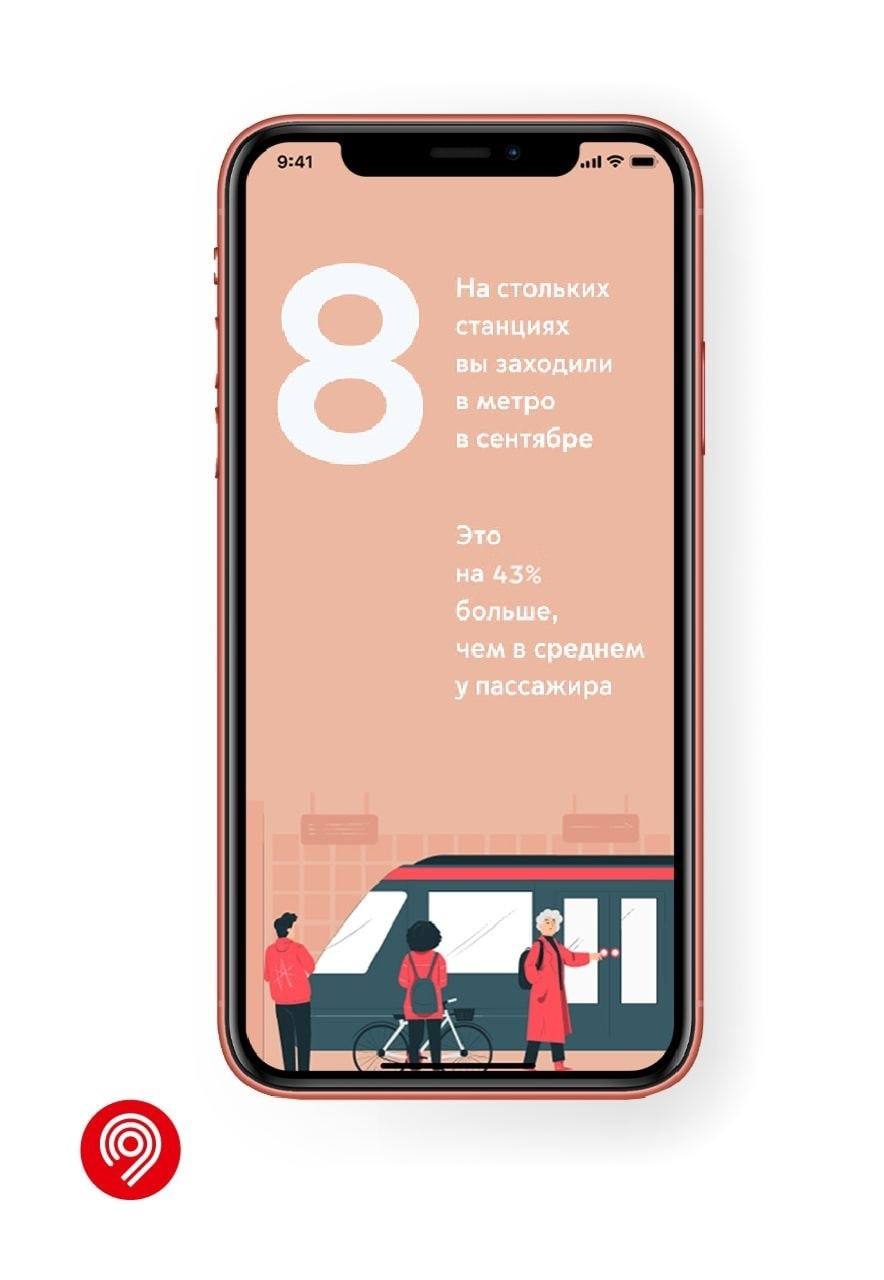 В приложении «Метро Москвы» появились персональные сторис