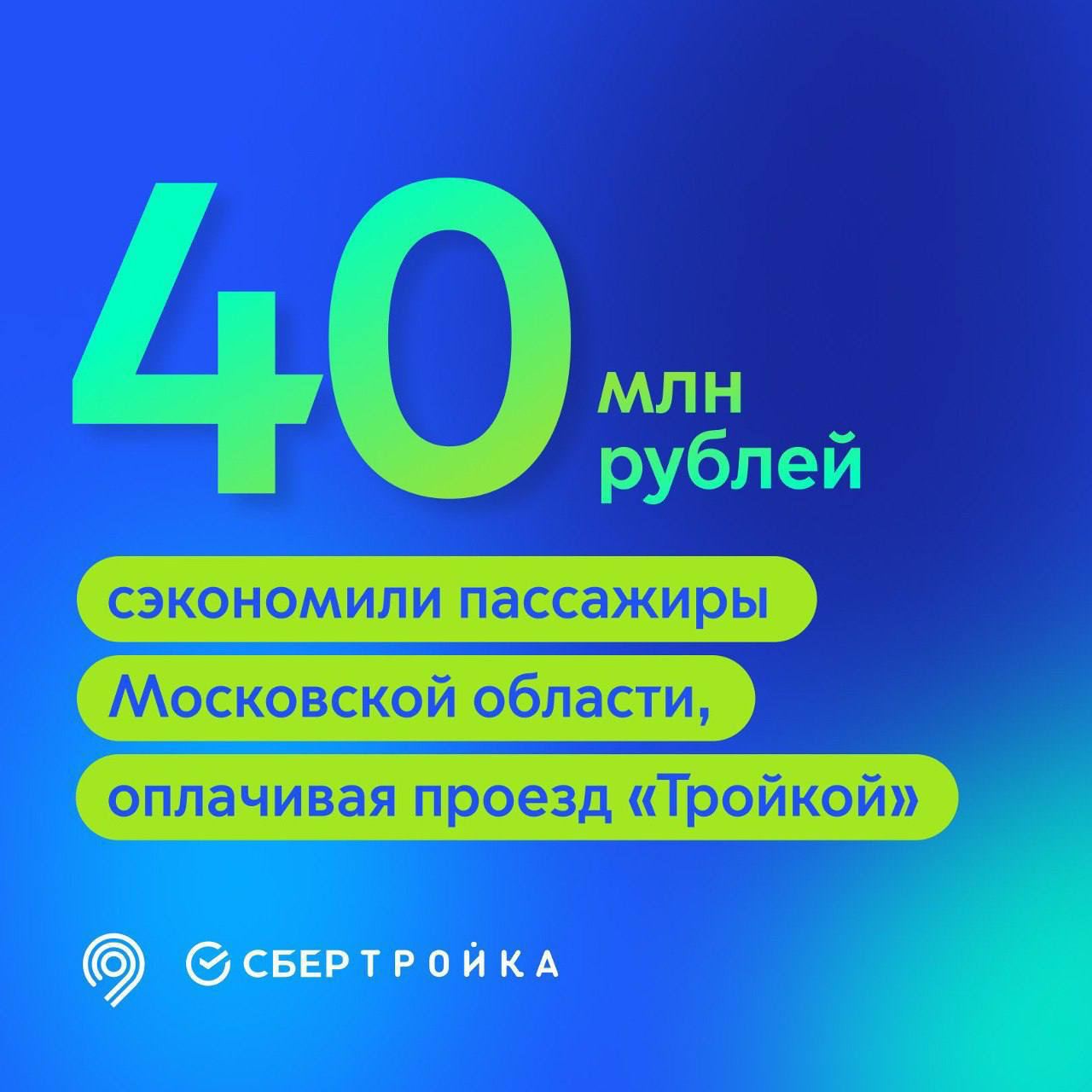 В Московской области весь городской транспорт подключен к СберТройке