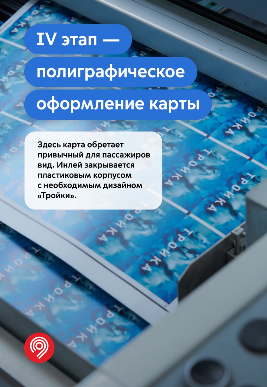 Как создается полностью российская карта «Тройка»?